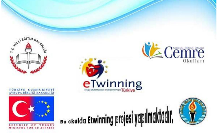 Cemre Okulları e-Twinning Projesinde